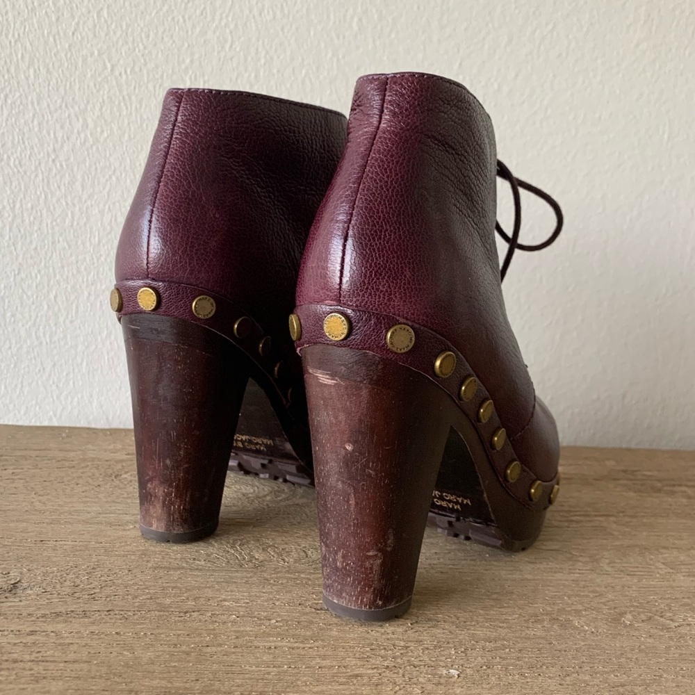 Marc By Marc Jacobs- Rivet Platform Bootie Prune - image 4